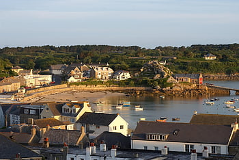 hugh city, Příroda, ostrov Scilly, voda, moře, cornwall, Anglie, špinavý, letní, pobřeží, Británie