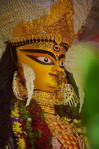 Durga, guddom, hinduisme, gudinde, mauritius, puja, bengali, religion, indien, hinduistisk kultur, statue