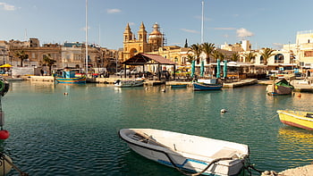 Marsaxlokk, porta, Malta, barca, mare, acqua, pescatore, mediterraneo, idillio, isola, pesca