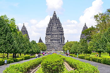 prambanan, Příroda, chrám, park, zahrada, architektura, mezník, historický, turistická atrakce, cestovní ruch, Hind