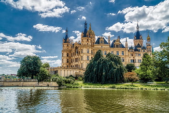castle, fortress, state Capital, architecture, schwerin, mecklenburg Western Pomerania, tourist Attraction, tourism