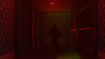 horror, halloween, costume, fear, room, passage, dark, 3d, blender, helloween