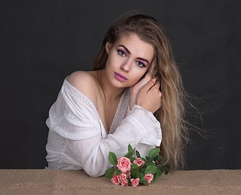 žena, Modelka, portrét, póza, styl, móda, představují, Mladá žena, dívka, modelování, ženský
