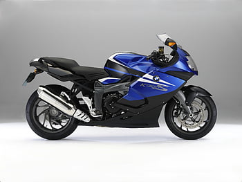 Blue K1300S دراجة نارية،  رؤية جانبية،  تصميم أنيق،  تقنية،  بي إم دبليو،  دراجة رياضية،  دراجة نارية زرقاء،  اسود وازرق،  K1300S،  ملف جانبي،  دراجة الأداء