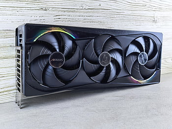 high-performance graphic card, RGB fans, triple fan GPU, gaming setups, high-performance computing, Aorus, RGB lighting, gaming hardware, custom PC components