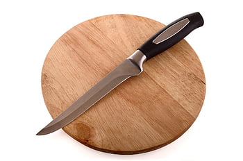knife, objects, food, kitchen, butchers, utensil, white, steel, sharp, equipment, cooking