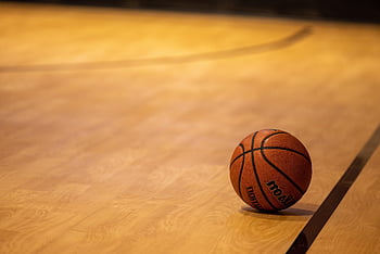 pallacanestro, gli sport, gioco, Tribunale, campo da basket, pavimento in legno, sport, palla, palla arancione, arancia