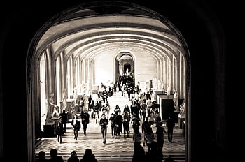 louvre, paris, france, museum, architecture, building, landmark, history, travel, europe, french
