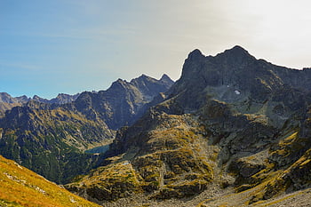 hory, pohoří, vrchol, summitu, hornatý, tatra, horské krajiny, krajina, Příroda, Polsko, Pohled
