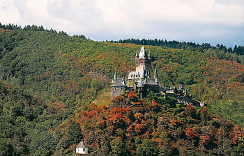 cochem, germany, reichsburg, moselle, castle, höhenburg, vineyards, middle Ages, landmark, vacation, sightseeing