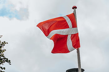vlajka, Dánsko, dánský, danmark, Kodaň, dannebrog, danemark