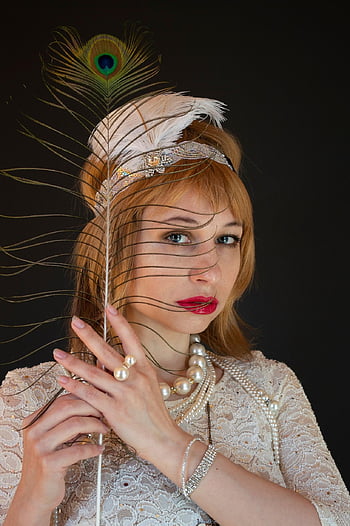 woman, model, 20s, dress, pen, 20th, fashion, portrait, jazz, actress, handbag