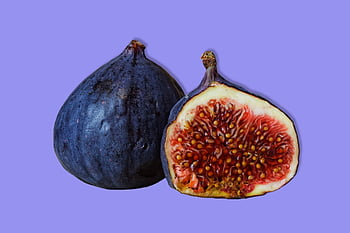 ovoce, fíky, sladký, zdravý, zralý, čerstvý, šťavnatý, nakrájený, vitamíny, výživa, jídlo