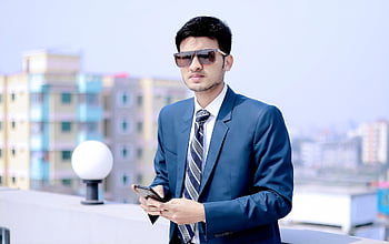 business Man Blazer Suits Images, man Blazer High Resolution Pictures, a Man Wearing Blue Blazer, blue Blazer Boy Images, man, business Man, outdoors, portrait, sunglasses, fashion, stylish