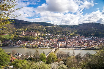 heidelberg, neckar, germany, baden Württemberg, baden-wuerttemberg, historic Center, building, southern Germany, architecture, city, bridge