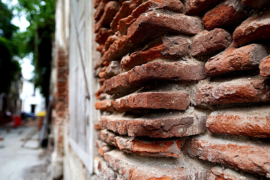 bricks, wall, brickwork, texture, building, old House, red Brick, brick Wall