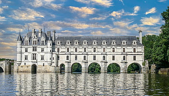 castello, palazzo, monumento, Museo, costruzione, reale, fiume, chenonceau, Francia, Rinascimento, architettura