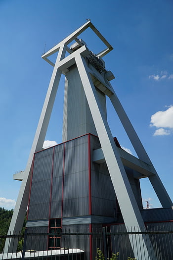 headframe, těžit, účtovat, hornictví, průmysl, průmyslového dědictví, dopravní systém, průmyslový park, saarland
