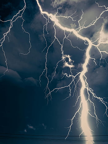 lightning, night sky, vivid lightning, dramatic atmosphere, powerful lightning, dynamic sky, thunderstorm, electric storm, night thunderstorm, stormy night, lightning strike