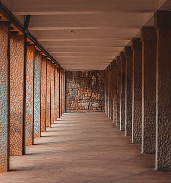 골목, 현관, 기둥, 건축물, 구조, 대칭, 추상, 도형, 기하학, 미술, 윤곽