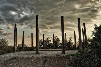 Duisburg, patrimonio industriale, arte, hdr, parco paesaggistico, area della ruhr