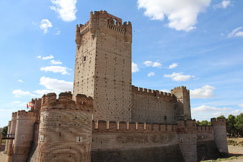 Schloss, Mittelalterliche Burg, die Architektur, Butte Schloss, Monument, historisches Schloss