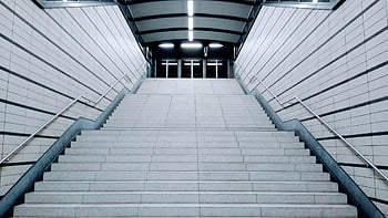 germany, berlin, gesundbrunnen, s-bahn, stairs, architecture, train Station, building, city