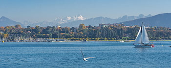 geneva, lake Geneva, switzerland, mont Blanc, nature, mountains, lake, landscape, panorama
