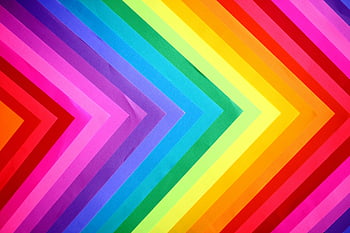 rainbow, V-shape, multi-colored, strips, geometric design, vibrant colors, paper pattern, colorful, stripes, abstract art, graphic design