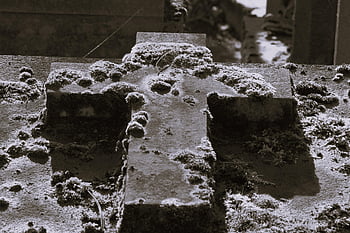 stone Cross, cross, cemetery, grave, old Graveyard, religion, christianity, memorial Stone, tombstone, monument, resting Place