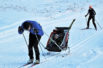 skis, snow, family, active Recreation, cold, ski, snowy, skiers, sports, posing, character