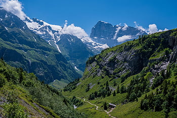 montagne, Alpi, panorama, escursione, prospettiva, natura, paesaggio, Svizzera, vertice, panorama alpino, catena montuosa