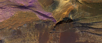 Mars, Terby -kráter, üledékes betétek, fokozott színű, sziklatípusok, szél erózió, nASA, JPL, HiRISE, geológia, tájkép