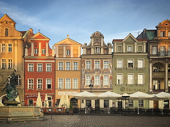 colorful, buildings, architecture, town, travel, house, home, apartment, neighborhood, scene, view