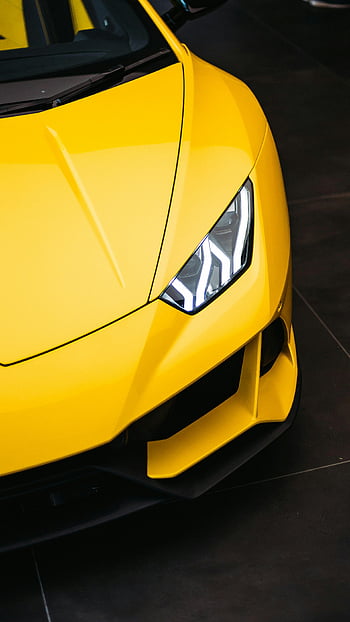 žluté sportovní auto, zblízka fotografie, elegantní design, Moderní sportovní vůz, Detail světlometů, žluté auto, Fotografie sportovních automobilů, auto design, automobilové fotografie, auto reflektor, detaily vozu