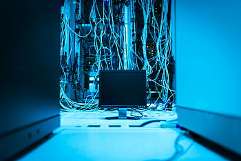 datové centrum, monitor, kabelů, síť, serverovna, Složitá síť, serveru, technologie, Infrastruktura, zařízení serveru, Správa serveru