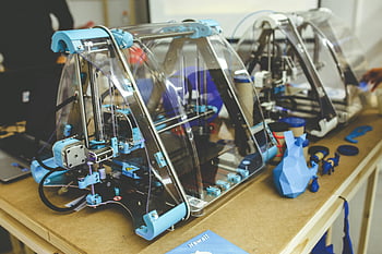 3Dプリンタ、 3Dプリント、 3Dプリントされたオブジェクト、 青い3Dプリンター、 3Dプリンターの筐体、 3Dプリンター部品、 3Dプリンターフィラメント、 3Dプリンターのセットアップ、 3Dプリンターのワークスペース、 3Dプリンターモデル、 3Dプリンター技術