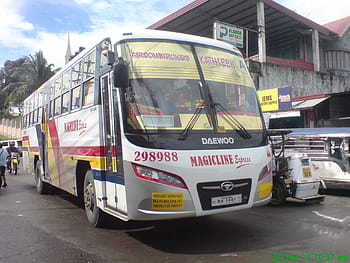 Mayamy Trans, Magicline Express, Snemový autobus, Santarosa Filipíny, Daewoo BF106, PBPA, daewoo, autobus, Asociace fotografů filipínských autobusů, sr