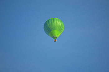 horkovzdušný balón, balón, cestovat, jízda horkovzdušným balónem, modrá obloha, stoupající, zábava, dobrodružství, košík, vítr, létající
