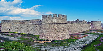 Kypr, famagusta, hrad, hrad othello, pevnost, architektura, mezník, středověký, prohlížení památek, historický, památník