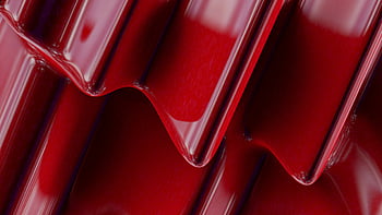 superficie metallica rossa, superficie astratta, riflessi lucidi, foto ravvicinata, struttura metallica, disegno astratto, colore rosso, superficie riflettente, texture industriale, arte Moderna, arte astratta