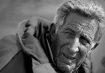 old Man, elderly Man, portrait, elderly, senior, aged, black And White, wrinkles, old, face, love