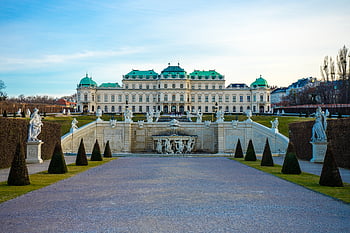 belvedere, vienna, castle, belvedere Palace, state Contract, austria, architecture, monarchy, prinz Eugen, eugen, city Trip