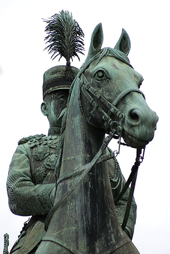 statue, nature, prince, horse, oxidation, bronze, monument, memorial, honor, unique Hat