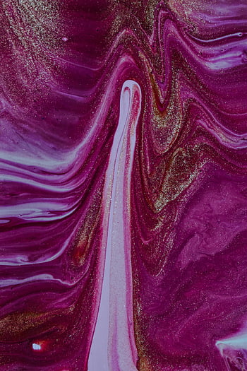 arte astratta, vernici miste lucide, rosa e viola, turbini fluidi, texture scintillante, Abstract dinamico, sfondo astratto, arte della pittura mista, arte fluida, turbini astratti, trama scintillante