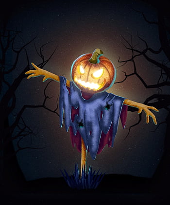 sperietoare, Halloween, infricosator, dovleac, întuneric, Înfricoșător, noapte, înfiorător, groază