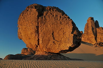 poušť, krajiny, sahara, tamanrasset, Příroda, Alžírsko