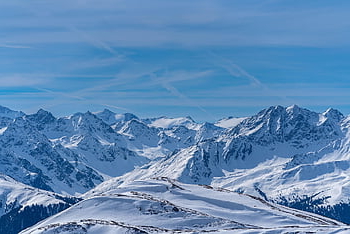 mountain, nature, winter, season, travel, exploration, snow, outdoors, austria, clouds, sky
