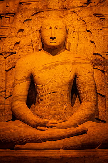 scultura di buddha, gal vihara, tempio di roccia, Polonnaruwa, Antico arte artistica, scultura accattivante, scultura in pietra, arte religiosa, Sri Lanka, sito storico, eredità culturale