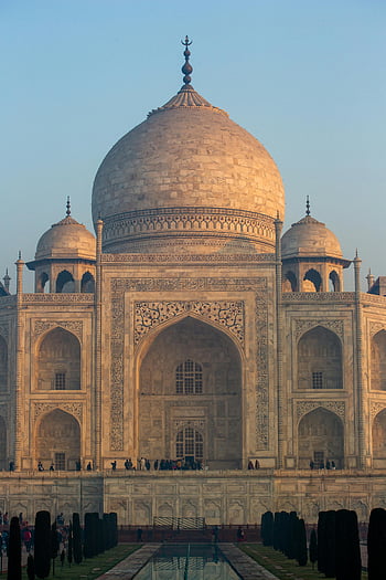 Taj Mahal, Indie, svítání, Kultovní krása, nádherný výhled, Architektonický zázrak, mramorové mramorové, agra, světového dědictví unesco, architektura, cíl cesty